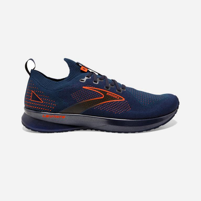 Brooks Levitate Stealthfit 5 Mens Energy Return Road Running Shoes Ireland Peacoat/Titan/Flame (KPLT